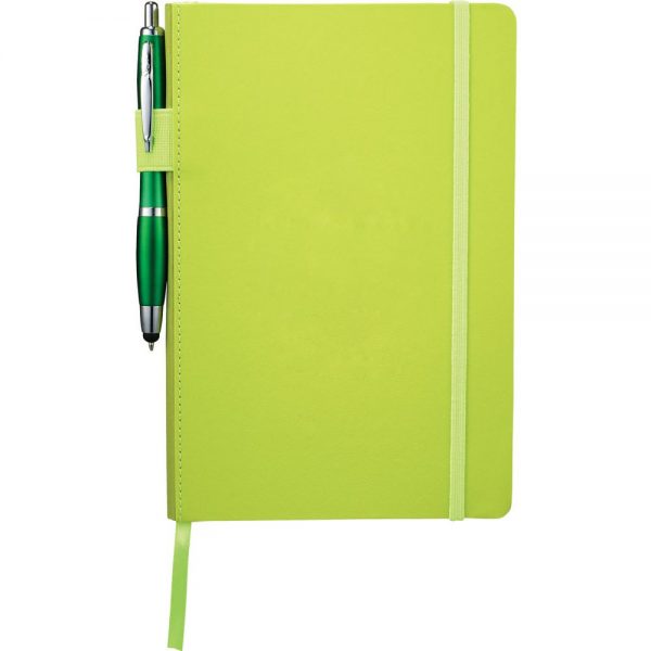 Bound Notebook with Pen Stylus Bound Notebook with Pen Stylus