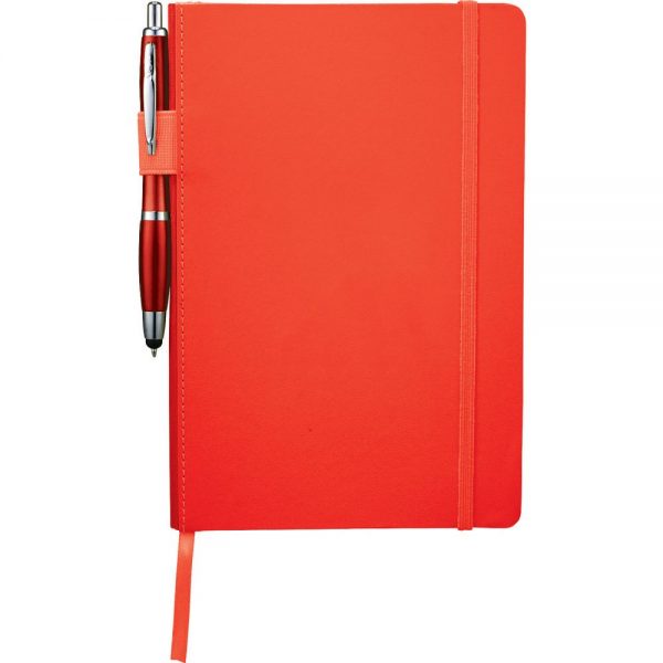 Bound Notebook with Pen Stylus Bound Notebook with Pen Stylus