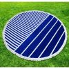 Round towel with fringe Round towel with fringe