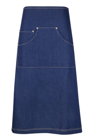 Denim Full Length Apron Denim Full Length Apron