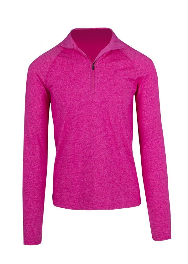 Mens Heather Half Zip