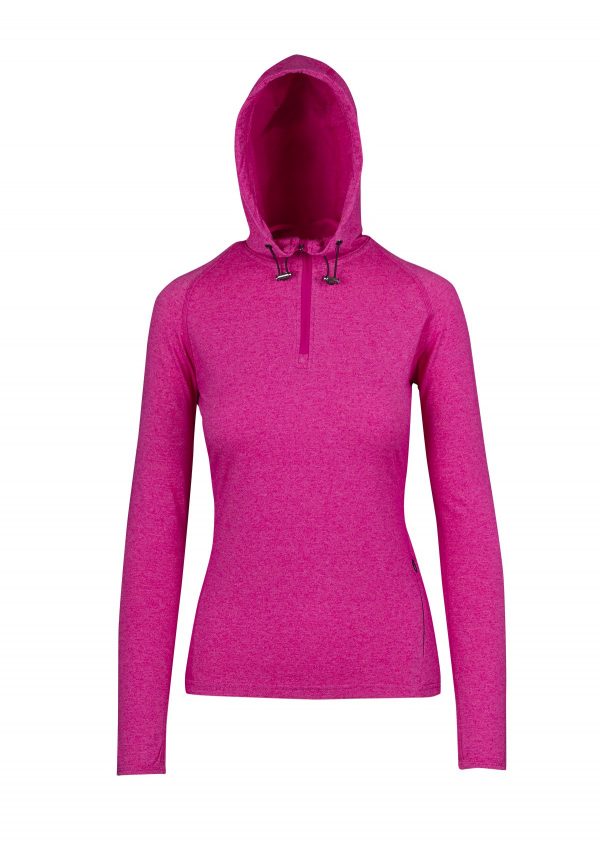 Ladies Half Zip Hoodie Ladies Half Zip Hoodie