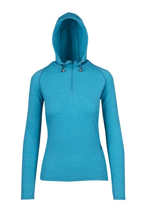 Ladies Half Zip Hoodie Ladies Half Zip Hoodie
