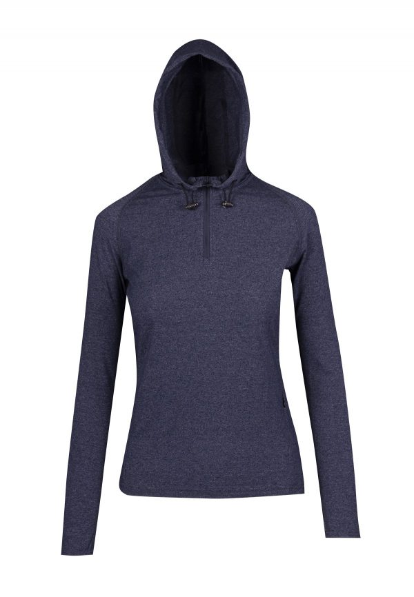 Ladies Half Zip Hoodie Ladies Half Zip Hoodie
