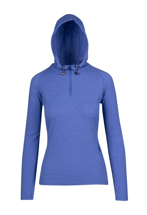 Ladies Half Zip Hoodie Ladies Half Zip Hoodie