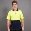 Cotton Short Polo Hi Viz Cotton Short Polo Hi Viz