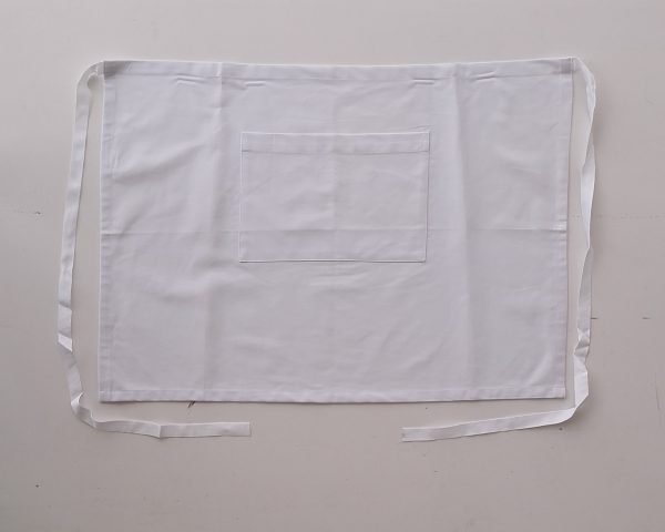 Cotton Three Quarter Apron-With Pocket Cotton Three Quarter Apron-With Pocket