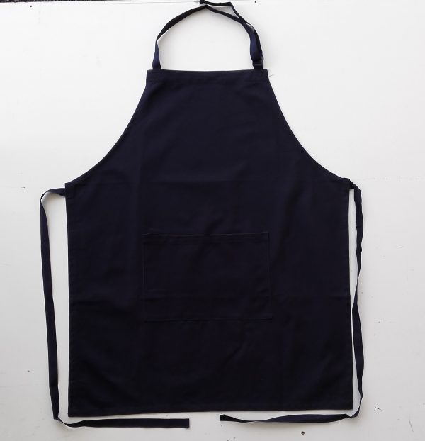 Cotton Full Bib Apron - With Pocket Cotton Full Bib Apron - With Pocket