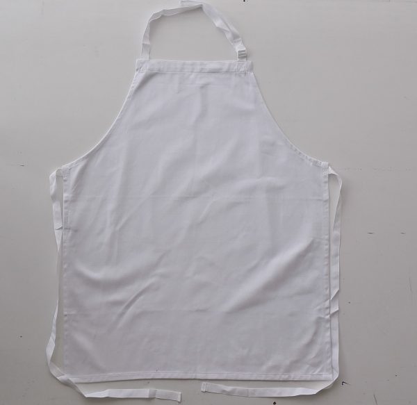 Cotton Full Bib Apron - No Pocket Cotton Full Bib Apron - No Pocket