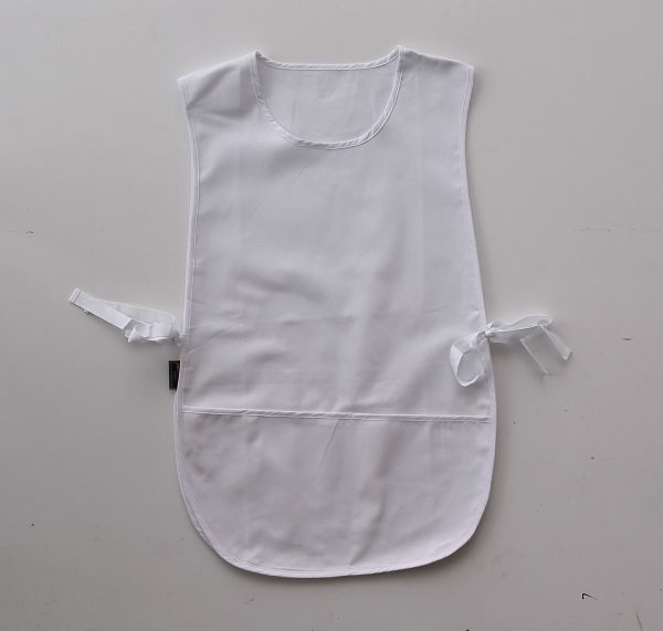 Cotton Popover Apron - With Pocket Cotton Popover Apron - With Pocket