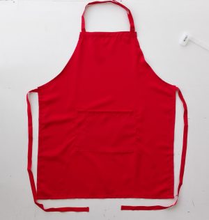 Polyester Full Bib Apron - With Pocket Polyester Full Bib Apron - With Pocket