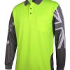 Hi Vis Long Sleeve Polo Shirt Hi Vis Long Sleeve Polo Shirt