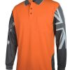 Hi Vis Long Sleeve Polo Shirt Hi Vis Long Sleeve Polo Shirt