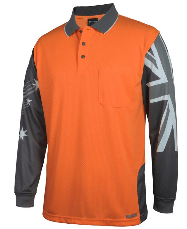 Hi Vis Long Sleeve Polo Shirt Hi Vis Long Sleeve Polo Shirt