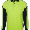 Hi Vis Long Sleeve Polo Shirt Hi Vis Long Sleeve Polo Shirt