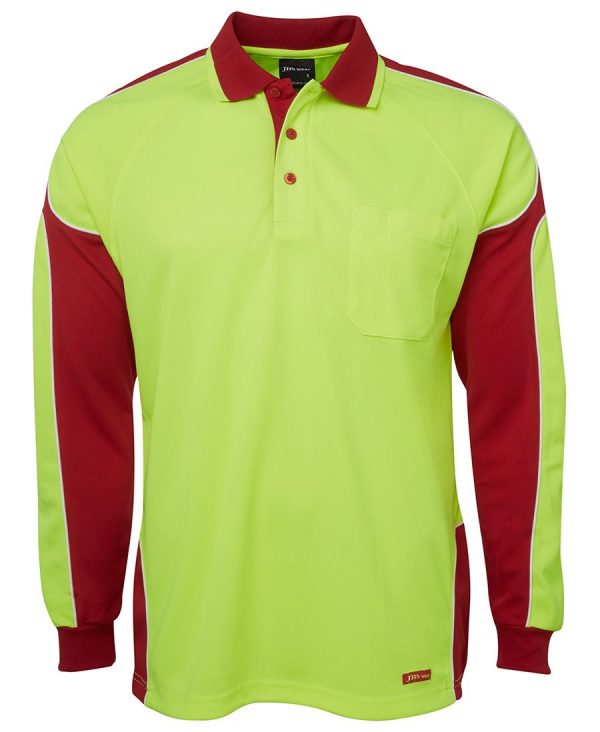 Hi Vis Long Sleeve Polo Shirt Hi Vis Long Sleeve Polo Shirt