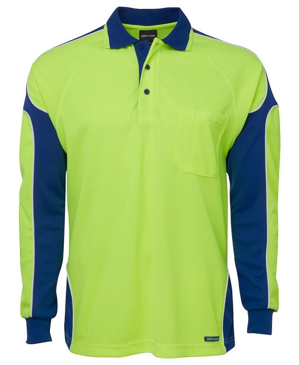 Hi Vis Long Sleeve Polo Shirt Hi Vis Long Sleeve Polo Shirt