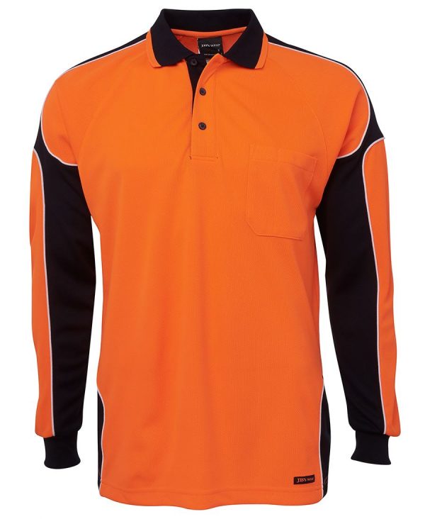 Hi Vis Long Sleeve Polo Shirt Hi Vis Long Sleeve Polo Shirt