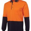 Hi Vis Long Sleeve Polo Shirt Hi Vis Long Sleeve Polo Shirt