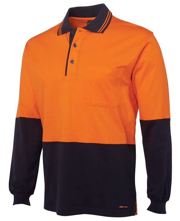 Hi Vis Long Sleeve Polo Shirt Hi Vis Long Sleeve Polo Shirt