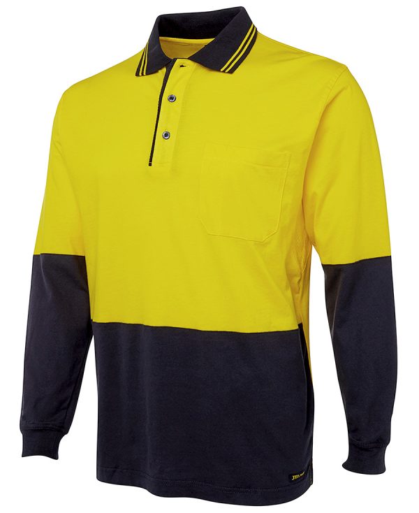 Hi Vis Long Sleeve Polo Shirt Hi Vis Long Sleeve Polo Shirt