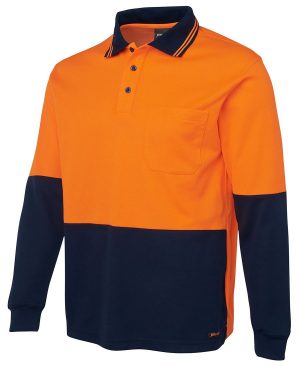 Hi Vis Long Sleeve Polo Shirt Hi Vis Long Sleeve Polo Shirt