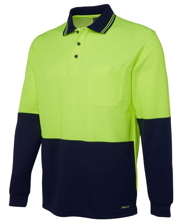 Hi Vis Long Sleeve Polo Shirt Hi Vis Long Sleeve Polo Shirt
