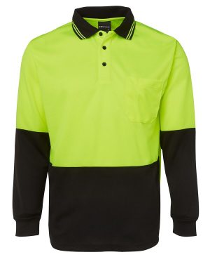 Hi Vis Long Sleeve Polo Shirt Hi Vis Long Sleeve Polo Shirt