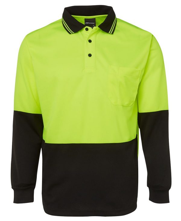 Hi Vis Long Sleeve Polo Shirt Hi Vis Long Sleeve Polo Shirt