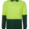 Hi Vis Long Sleeve Polo Shirt Hi Vis Long Sleeve Polo Shirt