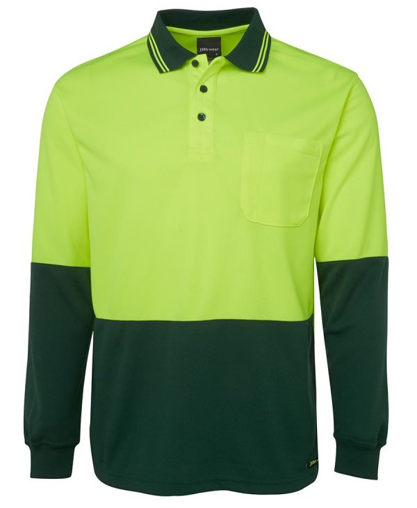 Hi Vis Long Sleeve Polo Shirt Hi Vis Long Sleeve Polo Shirt