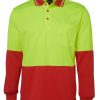 Hi Vis Long Sleeve Polo Shirt Hi Vis Long Sleeve Polo Shirt