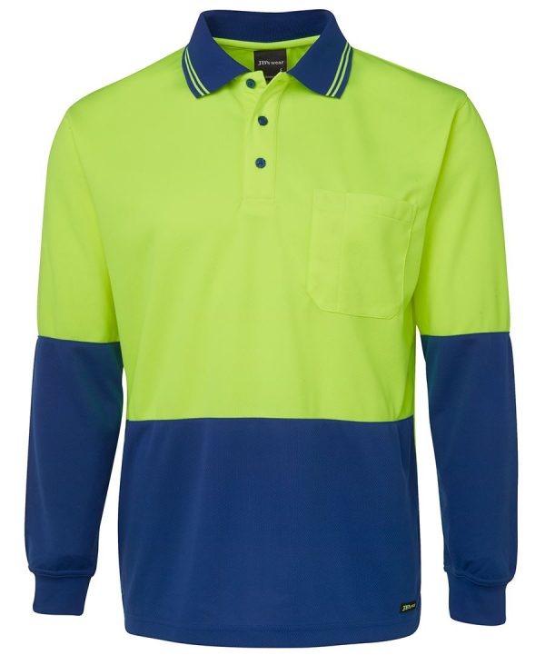 Hi Vis Long Sleeve Polo Shirt Hi Vis Long Sleeve Polo Shirt