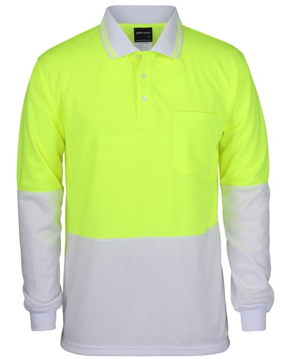 Hi Vis Long Sleeve Polo Shirt Hi Vis Long Sleeve Polo Shirt