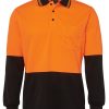 Hi Vis Long Sleeve Polo Shirt Hi Vis Long Sleeve Polo Shirt