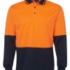 Hi Vis Long Sleeve Polo Shirt Hi Vis Long Sleeve Polo Shirt