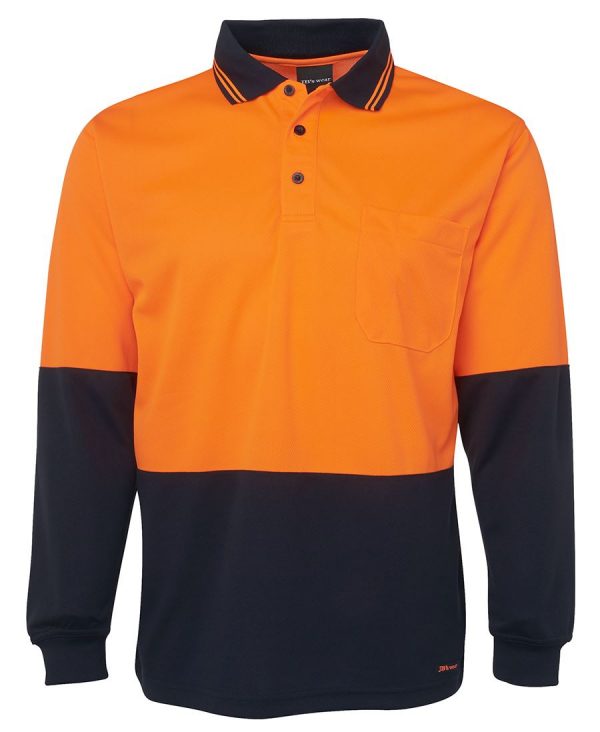 Hi Vis Long Sleeve Polo Shirt Hi Vis Long Sleeve Polo Shirt