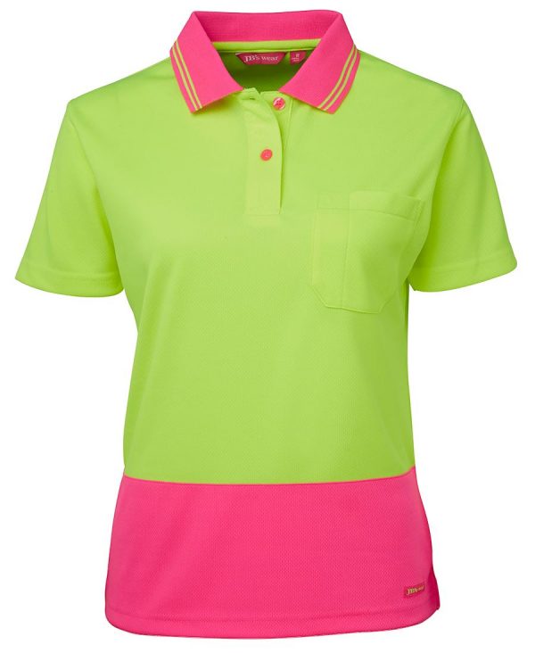 Ladies Hi Vis Polo Shirt Ladies Hi Vis Polo Shirt