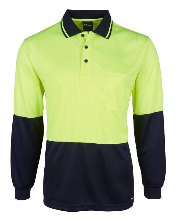 Hi Vis Long Sleeve Polo Shirt Hi Vis Long Sleeve Polo Shirt
