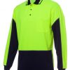 Hi Vis Long Sleeve Polo Shirt Hi Vis Long Sleeve Polo Shirt