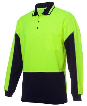 Hi Vis Long Sleeve Polo Shirt Hi Vis Long Sleeve Polo Shirt