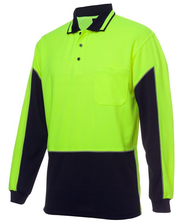 Hi Vis Long Sleeve Polo Shirt Hi Vis Long Sleeve Polo Shirt