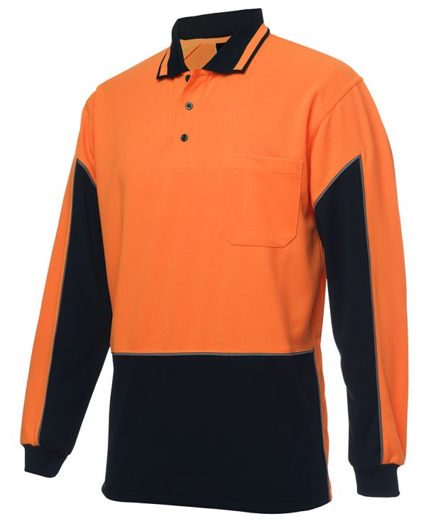 Hi Vis Long Sleeve Polo Shirt Hi Vis Long Sleeve Polo Shirt