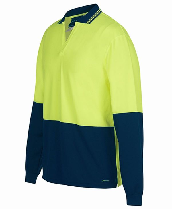 Hi Vis Long Sleeve Polo Shirt Hi Vis Long Sleeve Polo Shirt