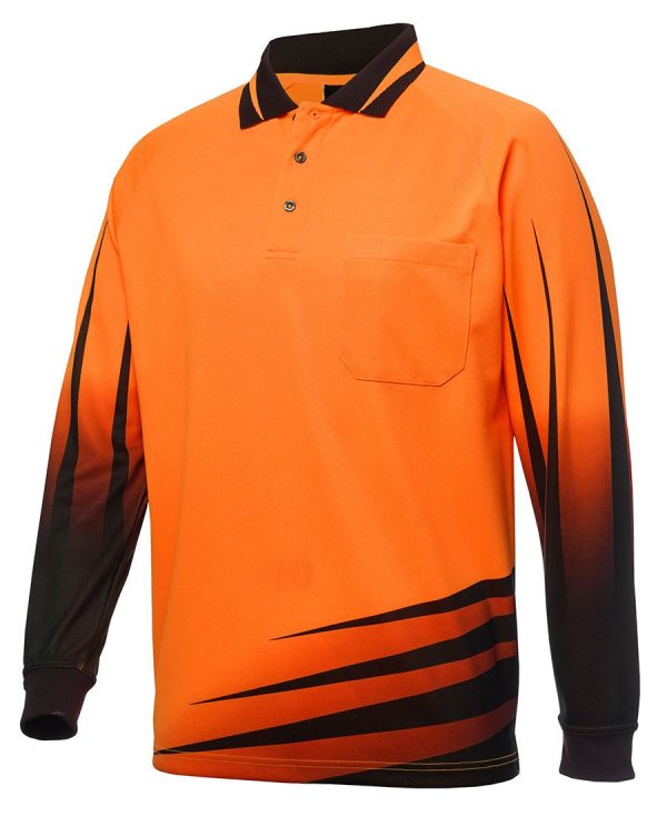Hi Vis Long Sleeve Polo Shirt Hi Vis Long Sleeve Polo Shirt