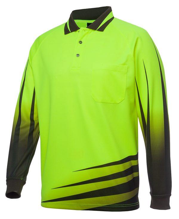 Hi Vis Long Sleeve Polo Shirt Hi Vis Long Sleeve Polo Shirt