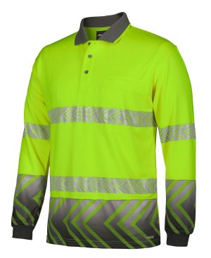 Hi Vis Long Sleeve Polo Shirt Hi Vis Long Sleeve Polo Shirt