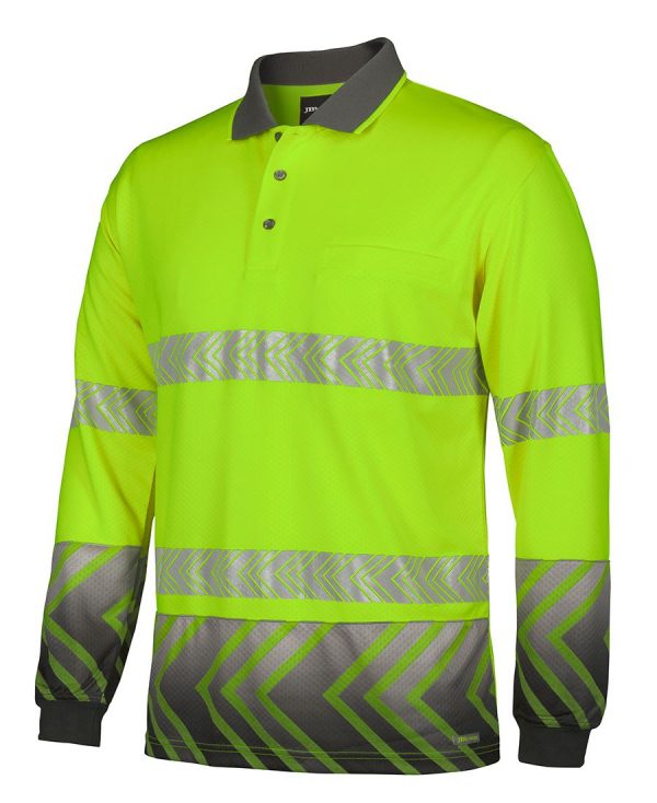 Hi Vis Long Sleeve Polo Shirt Hi Vis Long Sleeve Polo Shirt
