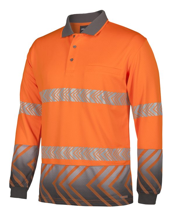Hi Vis Long Sleeve Polo Shirt Hi Vis Long Sleeve Polo Shirt