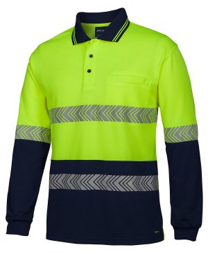 Hi Vis Long Sleeve Polo Shirt Hi Vis Long Sleeve Polo Shirt